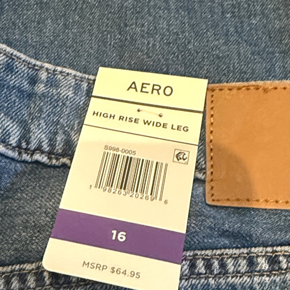 WOMENS NWT AERO JEANS 16 - Picture 4 of 6